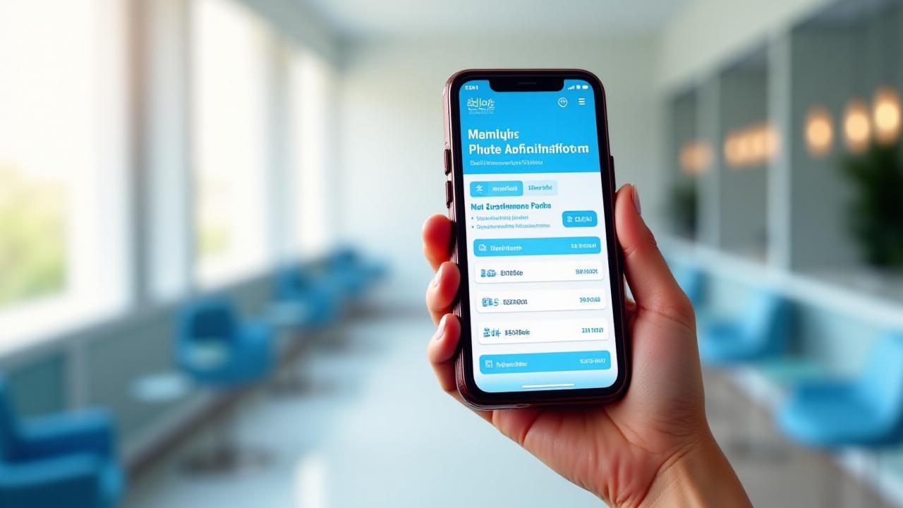 Antara muka tempahan telefon pintar yang bersih untuk salun kecantikan di Malaysia
